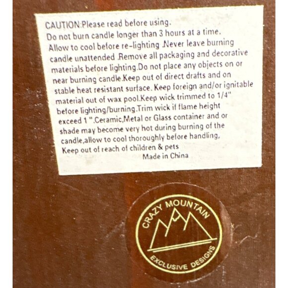 Crazy Mountain Snowman Candle Holder Shelf Wood Folk Art Christmas Country - Picture 6 of 6